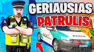 GERIAUSIAS PATRULIS  ∣ GTA ROLEPLAY LIETUVIŠKAI OneXlt [upl. by Herv]