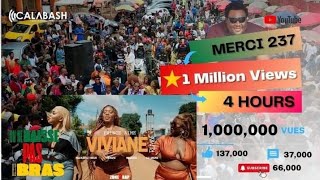 🔴Cest officiel‼️‼️ 1 Million de vues en seulement 4h pour le remix de Viviane by Maalhox 🤌🏽🙏🏽🤌🏾 [upl. by Eikin]