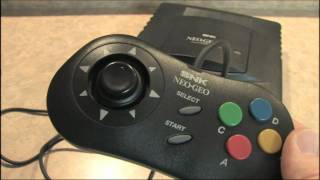 Classic Game Room HD NEOGEO CD Controller review [upl. by Adamec288]