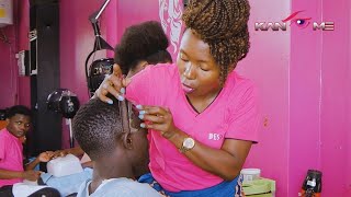 The salon mathematician Fresh comedy Kansiime Anne African comedy [upl. by Aliban]