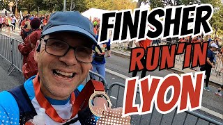 MARATHON RUNIN LYON  CEST LONG 42195 KM [upl. by Brazee666]