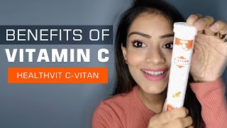 Benefits Of Vitamin C  How to Use  Vitamin C Tablet To Boost Immunity  Healthy Skin Care Tips [upl. by Hamirak]