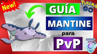 😱¡DEBES TENER UNO YA🔥Los MEJORES ATAQUES de MANTINE en POKÉMON GO💥 [upl. by Robina125]