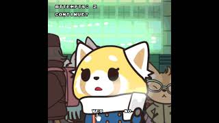 Retsuko English MD Bootleg Continue Game Over Screens [upl. by Selrac155]