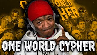 THE BEST AND THE WORST  Knox Hill  quotONE WORLD CYPHERquot  REACTION [upl. by Airamasor]