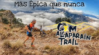 CxM Alcaparaín Trail 2024 más épica que nunca ⛈️😱 deporte trail carrera carratraca alcaparain [upl. by Rick]