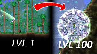 terraria ama 1 LEVEL ZENİTH ile başlıyorum [upl. by Nylsoj285]