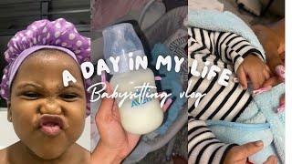 BABYSITTING VLOGday in a life of an auntie [upl. by Sokem]