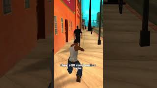 WILL THE COPS NOTICE YOU IF YOU AIM AT THEM FROM BEHIND IN GTA GAMES [upl. by Emmy]