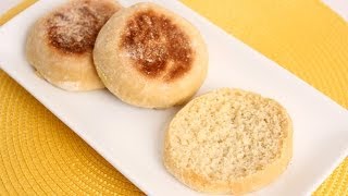 English Muffins Recipe  Laura Vitale  Laura in the Kitchen Episode 651 [upl. by Milstone]