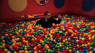 Sheldon Ball Pit BAZINGA GERMAN HD [upl. by Leipzig]