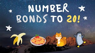 Number Bonds To 20 with a Ukulele ReceptionKindergarten [upl. by Ellehcsar]