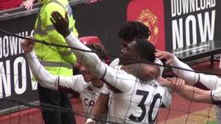 Kortney Hause Scores for Aston Villa v Manchester United Fan Cam 250921 [upl. by Sokul]