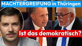 MACHTERGREIFUNG in Thüringen  AfD gegen CDU [upl. by Adelheid]