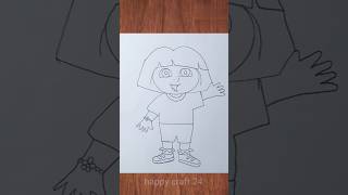 Dora drawing dora 3dart ytshorts art anime cartoon cartoondrawing shortshortsviral arts [upl. by Yraunaj]