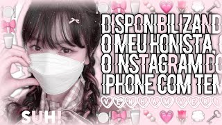 🌸𓈒 ׄ ׅ ⭒૮₍´˶•  • ⑅ ₎ა ﹫ disponibilizando o meu Instagram do iPhone a pedido ♡𓂅 [upl. by Alvira]