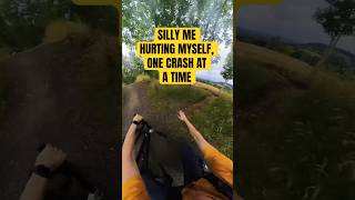 HUGE CRASH LEFT ME SCARED FOR LIFE Trying to do the most feeble T Bog ended in disaster mtb fail [upl. by Raddi]