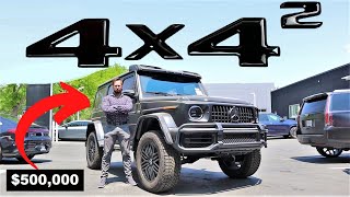 2023 MercedesAMG G63 4x4 Squared The Arnold Schwarzenegger Of GWagons [upl. by Atterol]