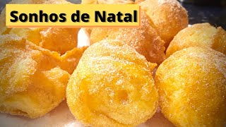 Sonhos de Natal Super Fofos  Receita Portuguesa [upl. by Armahs606]