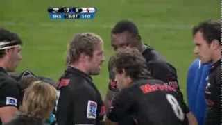 Beast unbelievable lifting  Super Rugby 2012 R14 Sharks vs Stormers [upl. by Grethel775]