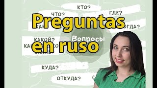 Preguntas en ruso [upl. by Milzie]