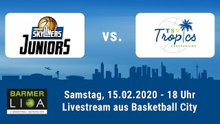 Livestream  ProB Heimspiel der FRAPORT SKYLINERS Juniors gegen Oberhaching [upl. by Tiffie]