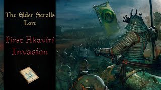 The First Akaviri Invasion  The Elder Scrolls Lore [upl. by Floyd]