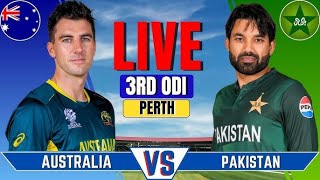 pakistan vs australia live match today 3rd odiLive cricket match [upl. by Harad]