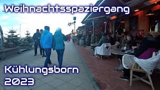 Kühlungsborn  Weihnachtsspaziergang 2023 [upl. by Kaasi]