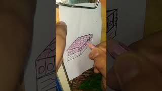 Drawing of a cuboidal epithelial tissuedrawingtissue youtubeshorts [upl. by Daren]