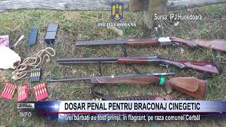 DOSAR PENAL PENTRU BRACONAJ CINEGETIC [upl. by Noreg]