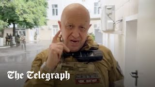 Wagner head Prigozhin claims control of Russia’s RostovonDon in Russian military coup [upl. by Garnes]