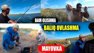 Mayovka baliq ovlashma Xojambardi koli [upl. by Bel]