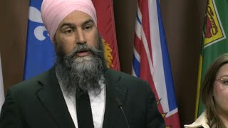 NDP Leader Jagmeet Singh on his bill to lower grocery prices pharmacare – February 7 2024 [upl. by Geoffry537]