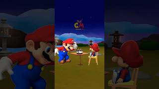 Mario Cake Snatching 😱🤣Animation meme shorts animation memes mario [upl. by Roxine]