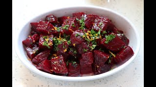 GLAZED BEETS WITH CITRUS AND HONEY [upl. by Stockmon]