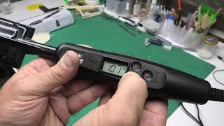 Prolux LCD Digital Sealing Iron Review  RC Balsa Aeroplanes shrinkable film covering iron [upl. by Hsemin]