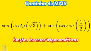 MATEMÁTICA BÁSICA  Qual o valor da Expressão Numérica com funções trigonométricas INVERSAS [upl. by Hannahoj]