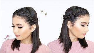 Peinados Fáciles y Rapidos Para Cabello Corto 🦄 Bessy Dressy [upl. by Kelcie]