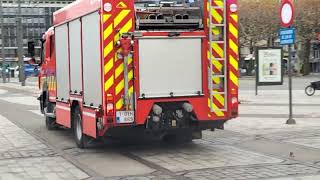 spoed brandweer Antwerpen centrum naar automatische brand melding [upl. by Brinkema]