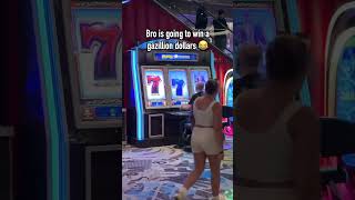 BRO IS GOING TO WIN A GAZILLION DOLLARS casino slots jackpot [upl. by Hoskinson413]