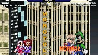 Rina Ogata and Yuki Morikawa VS Sayuri Kurata and Super Mario MUGEN BATTLE [upl. by Hamrah770]