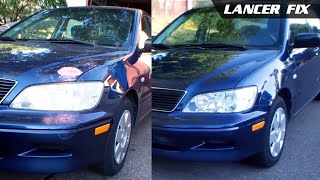 Lancer Fix 3  Filling Sanding Painting Polishing  Trial and Error [upl. by Lenny]