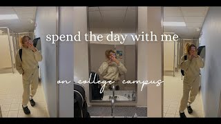 vlog spend the day with me on college campus  DAY KYREE ♡ [upl. by Landy]