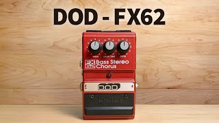 DOD  Bass Stereo Chorus FX62 [upl. by Olethea]