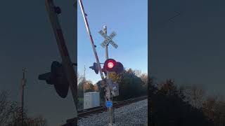 train going through winns crossing rd chaple hill Tennessee [upl. by Annaesor301]