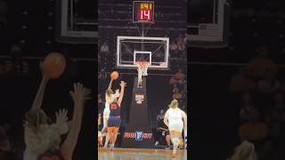 Jillian Hollingshead scores a basket  Tennessee Lady Volunteers Basketball vs CarsonNewman [upl. by Payson]