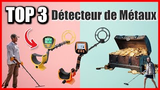 TOP 3  MEILLEUR DETECTEUR DE METAUX 2024 [upl. by Atisusej]