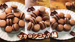 失敗しない！チョコマカロンの作り方（マカロンコック編） Shorts [upl. by Rramal537]