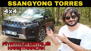 RAKİPLERİNDEN 500000₺ UCUZA 4X4 SUV SSANGYONG TORRES  SSANGYONG TORRES DETAYLI İNCELEME VE TEST [upl. by Einahpit202]